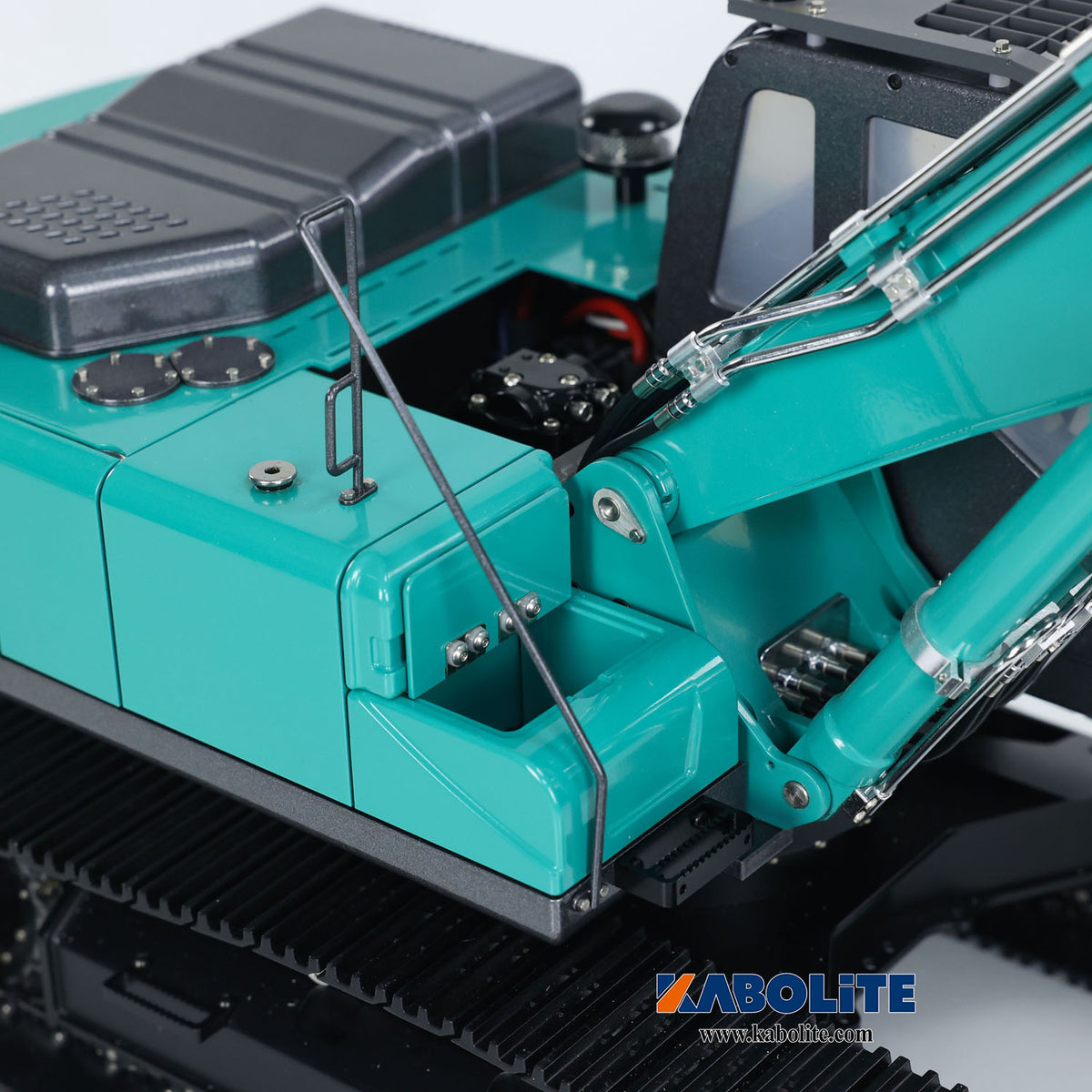KABOLITE K350 200 1/14 RC Hydraulic Excavator 3 Arms Digger with Decorative GPS Air Filter