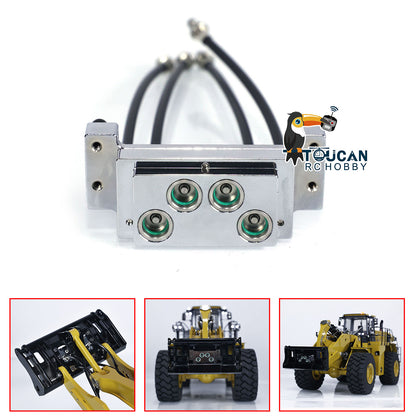 Metal Kabolite Quick Connector for K988-100S 1/14 RC Hydraulic Equipment Remote Controlled Loader Car Hobby Model DIY Part