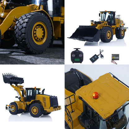 US STOCK Kabolite 2.4G 1/16 Metal K966 Hydraulic RC Loader Radio Controlled Truck Car DIY Model 7500mAh Battery Ready to Run