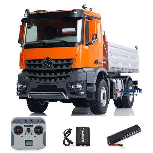 Kabolite 1/14 5701 RC Electric Dumper Truck 4x4 Tipper Model FlySky Radio System