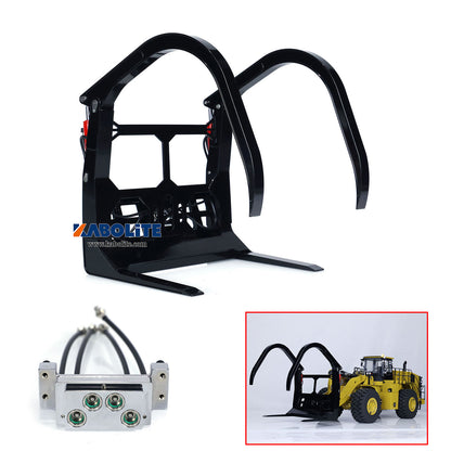 Kabolite Metal Bucket Hydraulic Short/Long Clamp Upgrade Spare Parts for K988-100S RC Loader