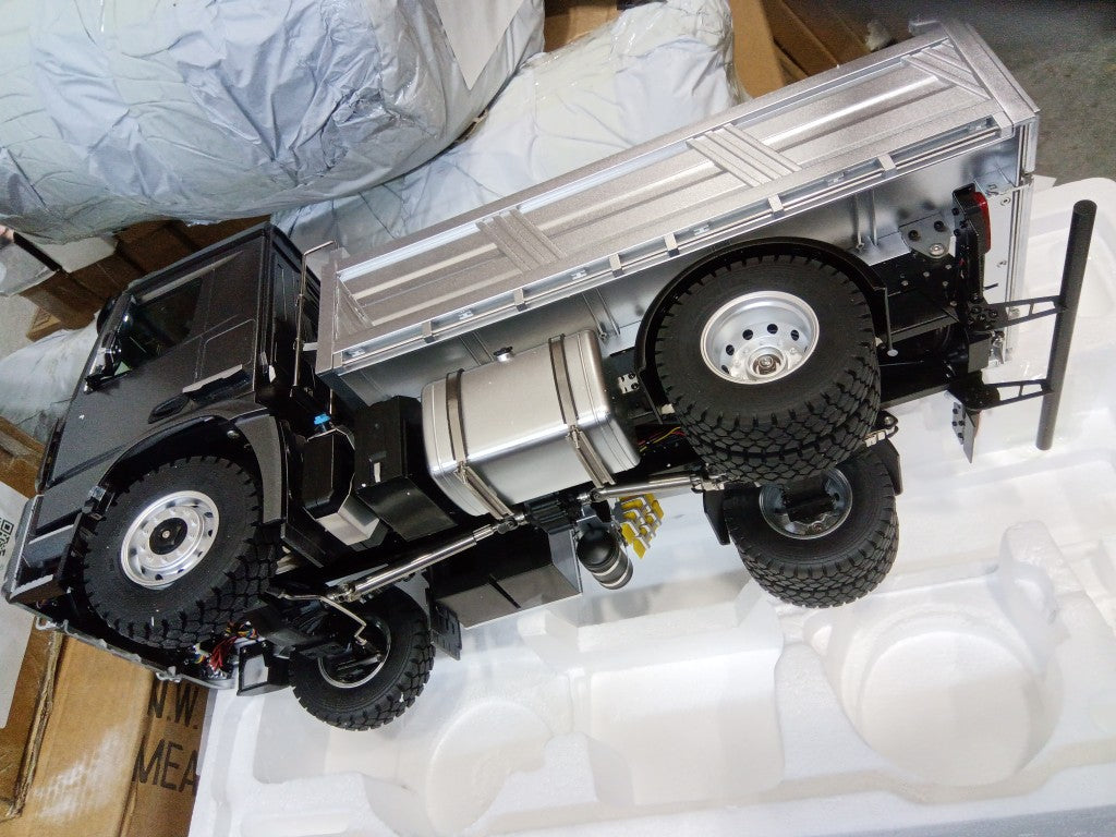 Fast Free Shipping Second Hand US Stock Kabolite 4x4 1/14 RC Dumper Truck 5701 RTR Remote Control Tipper Car 2-speed