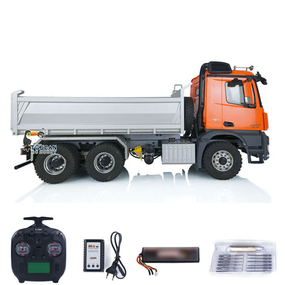 1/14 Kabolite 6*6 Hydraulic RC Dump Truck K3364 Remote Control Tipper 2Speed RTR Model Axle Lock Light Sound System ST8 Radio Battery