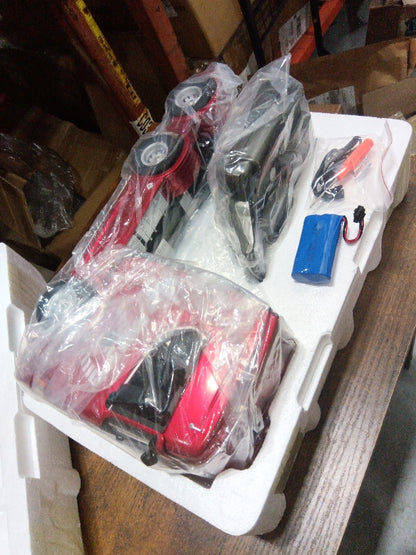 Fast Free Shipping Second Hand US Stock 770S Plastic 1/18 RC Tractor Truck Toys Finished Model RTR 7.4V Battery Radio 19CH Light Sound Effects Remote Control Lorry Car