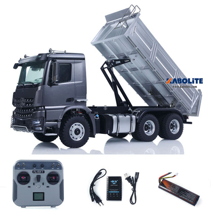Kabolite 1/14 5702 RC Electric Lifting Dumper FlySky Radio Controller 2 speed transmission