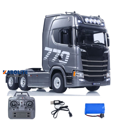 US Stock HUINA 1501PRO 1/18 6X4 Electric Remote Control Tractor Truck 2.4G 19CH RC Lorry Model Vehicle Light Sound Effect