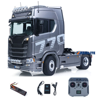 KABOLITE 770S 100 1/14 4X2 RC Tractor Truck with Metal Chassis