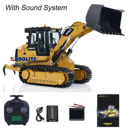 Kabolite 1/16 K963-100 Hydraulic RC Loader Dual Motor Drive