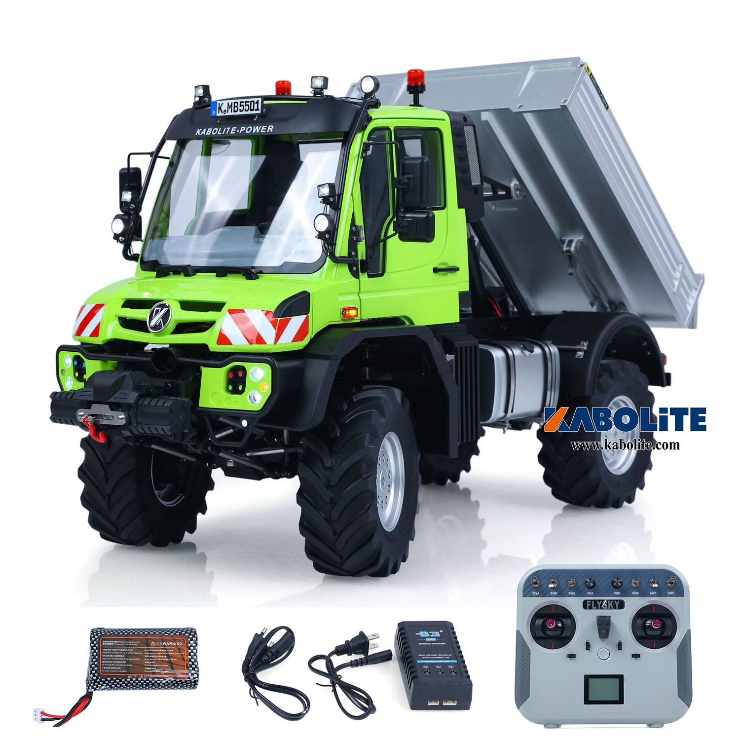 KABOLITE 5501 1/14 4X4 RC Off Road Crawler Truck with 2 Speed Transmission