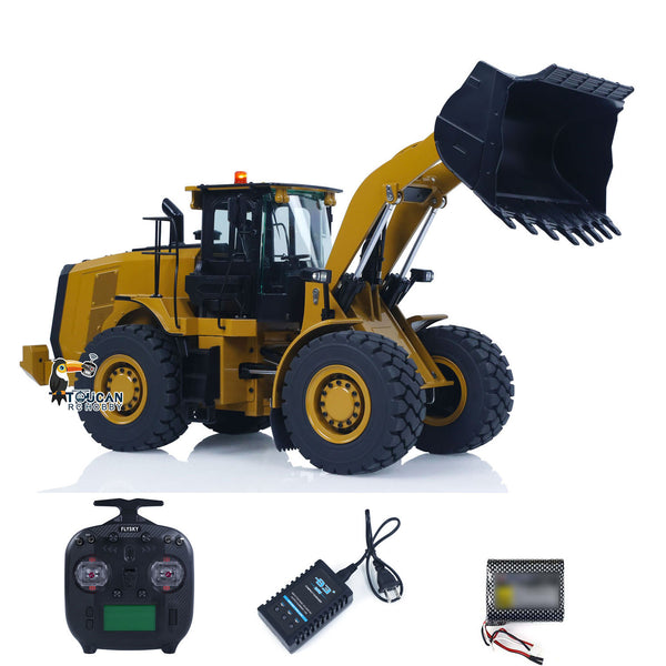 Flash Sale K966 KABOLITE 2.4G 1/16 Hydraulic RC Loader Car Model 7500mAh Battery