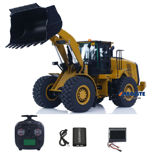 Fast Free Shipping for EU KABOLITE K966 1/16 Hydraulic RC Loader with FlySky ST8 Radio Controller Sound Light System for Construction Vehicle Enthusiast