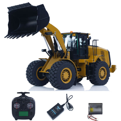 US STOCK Kabolite 2.4G 1/16 Metal K966 Hydraulic RC Loader Radio Controlled Truck Car DIY Model 7500mAh Battery Ready to Run