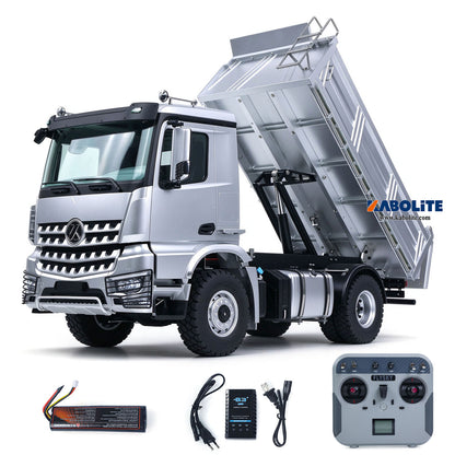 Kabolite 1/14 5701 RC Electric Dumper Truck 4x4 Tipper Model FlySky Radio System