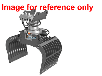 Metal Barrier Guard Curved Ripper Scarifier Claw Shear for Kabolite 1/14 K970 2.4G Hydraulic RC Excavator DIY Model Parts