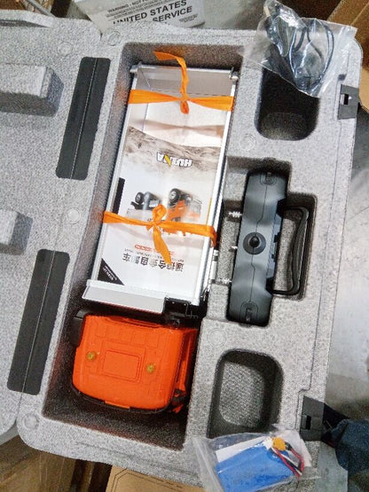 Fast Free Shipping Second Hand US Stock 1/14 HUINA 1598 Remote Control Dumper 2.4G 6*6 Engineering Transport Vehicle Lifting Rod Tipper Car Light Sound Battery