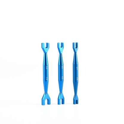 3pcs Open End Wrench Double End Spanner 3-4mm 4.5-5mm 5.5-7mm for RC Crawler Car Radio Control Electric Vehicle DIY Model