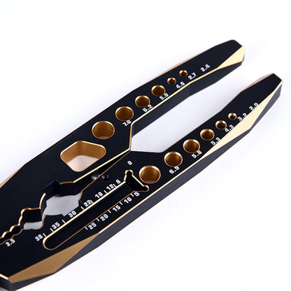 Metal Shock Absorber Pliers Clamp Assembly Tool for 1/8 1/10 RC Crawler Car Racing Cars Model Off-road Vehicles Upgraded Parts