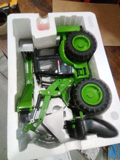 Fast Free Shipping Second Hand US Stock HUINA 1/14 1579 RC Backhole Wheel Loader with 2.4G 9CH Radio Controller for Remote Control Engineering Vehicle Enthusiast