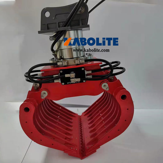 Metal Hydraulic Shear Claw Fork for Kabolite 1/14 RC Excavator K350-200 Radio Controlled Accessories DIY Toy Car