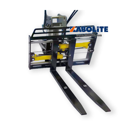 Kabolite Metal Hydraulic Claw Shear Fork Attachment Upgrade Spare Parts for 1/14 K350-200 RC Excavator Construction Digger