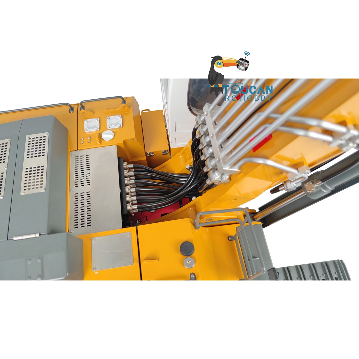 Limited Version Kabolite 1/14 RC Hydraulic Excavator Remote Control Digger Truck Car RTR Model K970 200 Painted Assembled Metal Front Shove