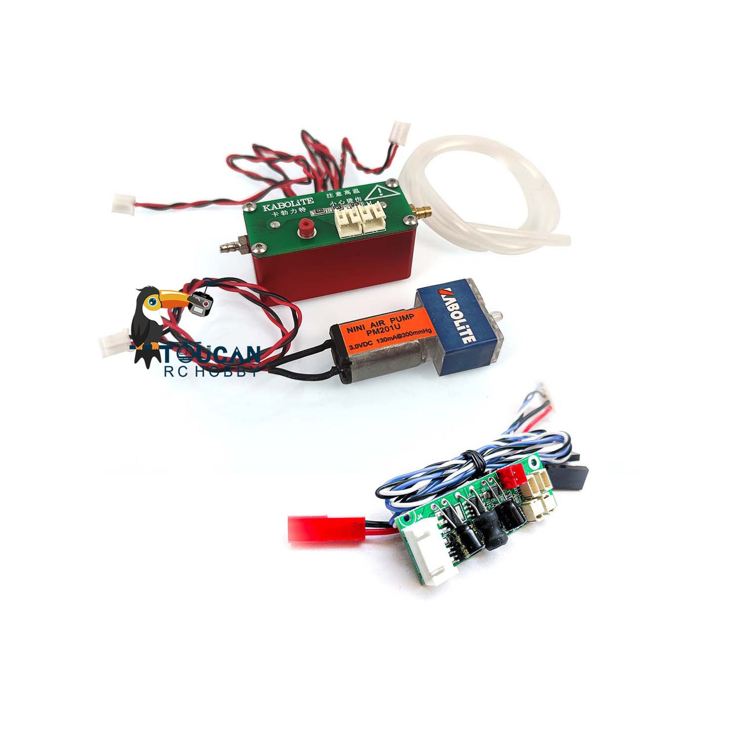 Metal Smoker Gearbox Unit W/ Control Board For 1/14 KABOLITE K970 RC Hydraulic Excavator Remote Control Digger Electric Truck