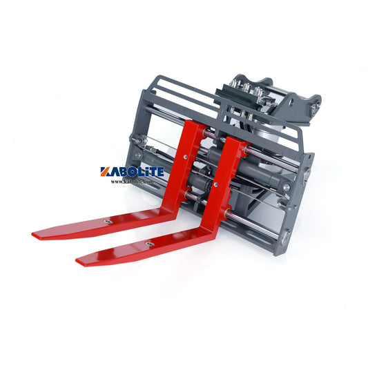 Kabolite Metal Hydraulic Fork Attachment Replacement Spare Part for 1/14 K970 100S RC Excavator