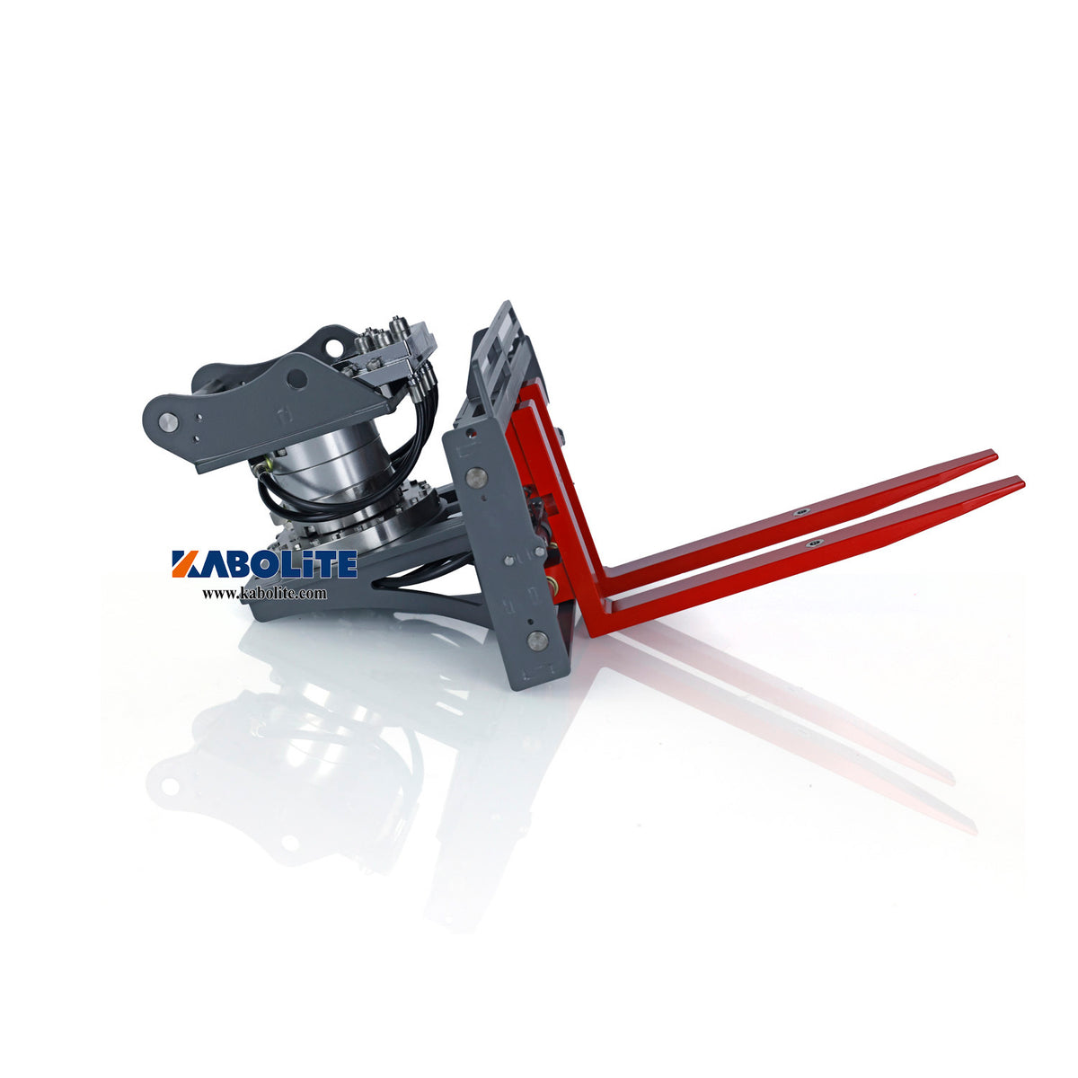 Kabolite Metal Hydraulic Fork Attachment Replacement Spare Part for 1/14 K970 100S RC Excavator