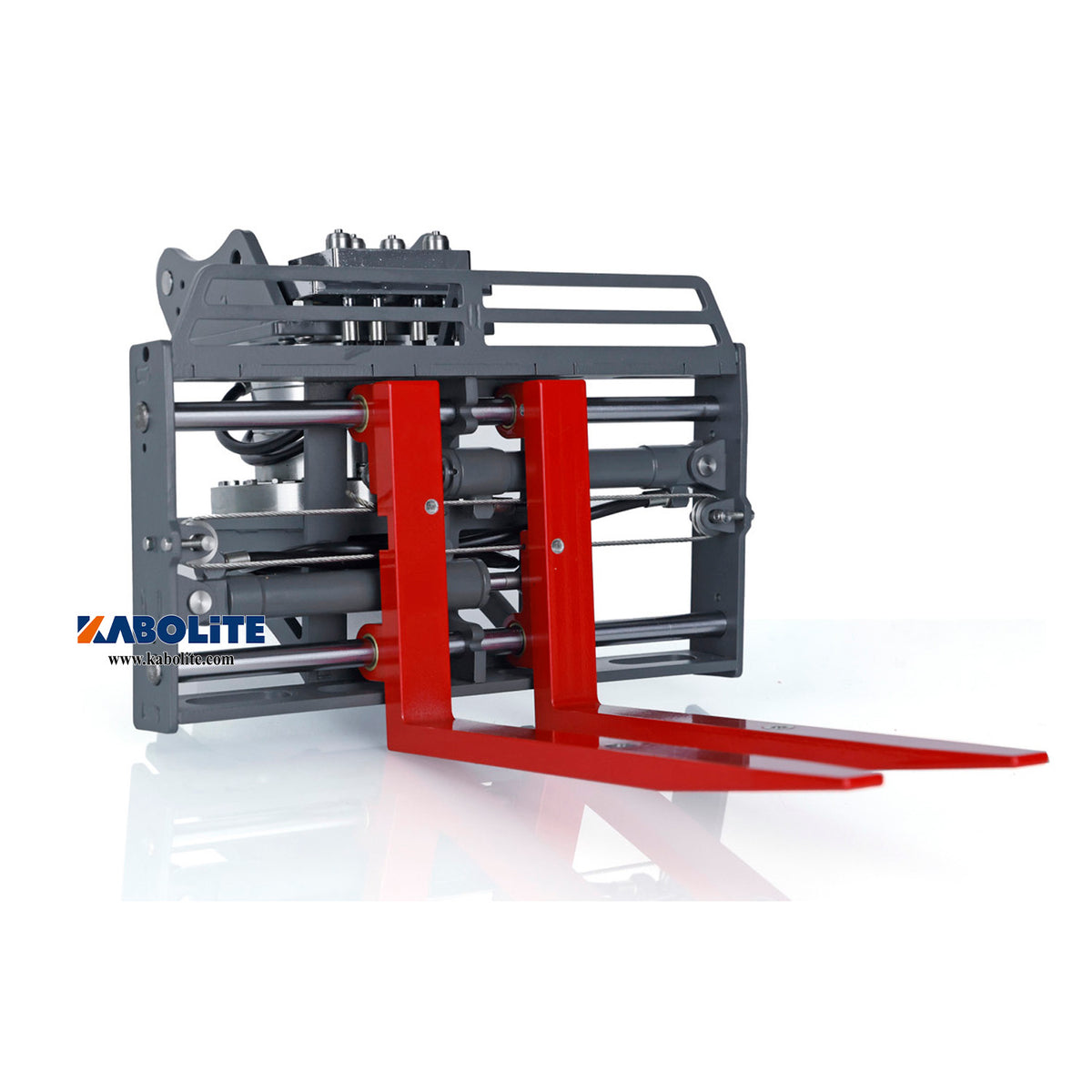 Kabolite Metal Hydraulic Fork Attachment Replacement Spare Part for 1/14 K970 100S RC Excavator