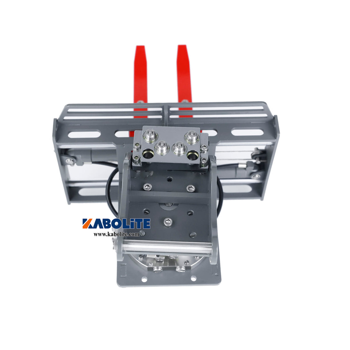 Kabolite Metal Hydraulic Fork Attachment Replacement Spare Part for 1/14 K970 100S RC Excavator