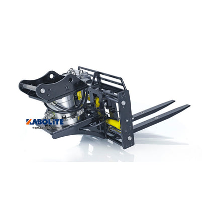 Kabolite Metal Hydraulic Fork Attachment Replacement Spare Part for 1/14 K970 100S RC Excavator