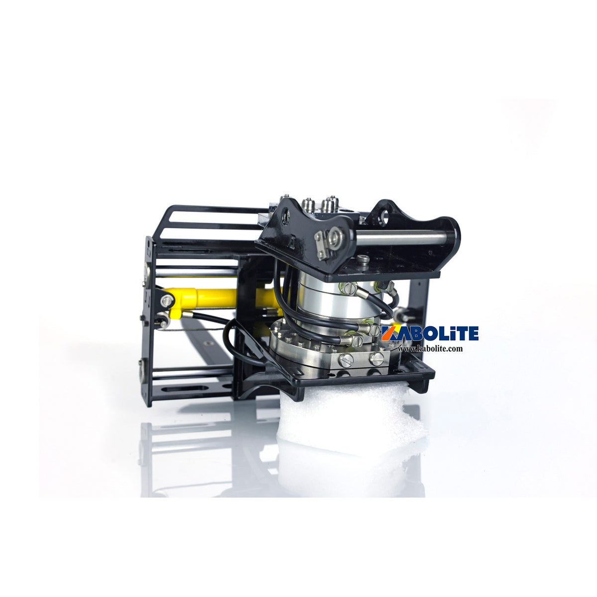 Kabolite Metal Hydraulic Fork Attachment Replacement Spare Part for 1/14 K970 100S RC Excavator