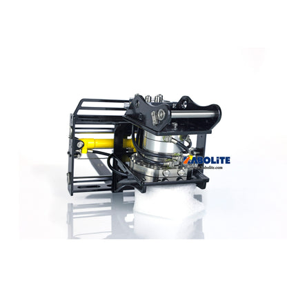 Kabolite Metal Hydraulic Fork Attachment Replacement Spare Part for 1/14 K970 100S RC Excavator