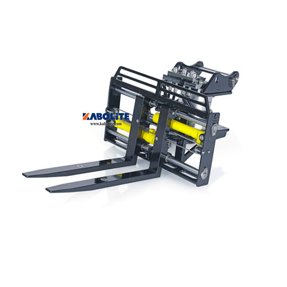 Kabolite Metal Hydraulic Fork Attachment Replacement Spare Part for 1/14 K970 100S RC Excavator