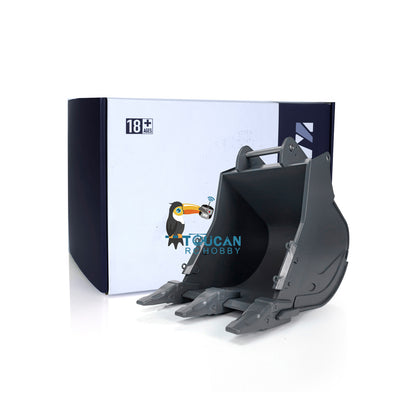 Metal Bucket for Kabolite 1/14 K970 100S Hydraulic RC Excavator DIY Radio Control Car Hobby Model Optional Types
