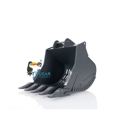 Metal Bucket for Kabolite 1/14 K970 100S Hydraulic RC Excavator DIY Radio Control Car Hobby Model Optional Types