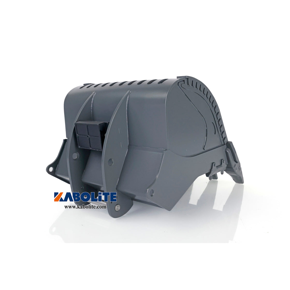 Kabolite Metal Bucket Upgrade Attachment Replacement Spare Part for 1/14 K970 100S Hydraulic RC Excavator Model