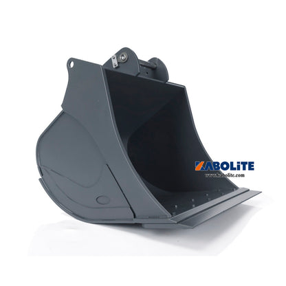 Kabolite Metal Bucket Upgrade Attachment Replacement Spare Part for 1/14 K970 100S Hydraulic RC Excavator Model