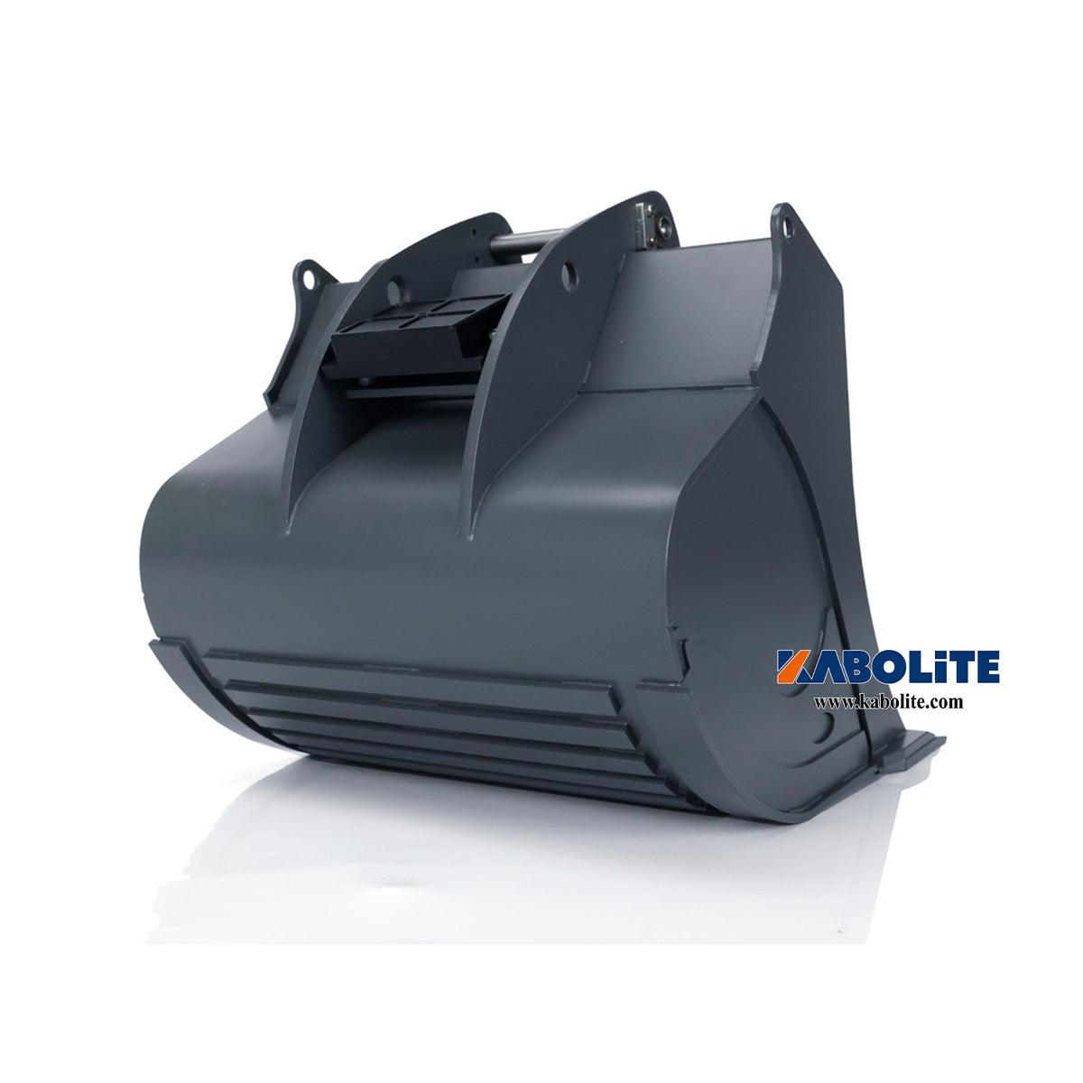 Kabolite Metal Bucket Upgrade Attachment Replacement Spare Part for 1/14 K970 100S Hydraulic RC Excavator Model