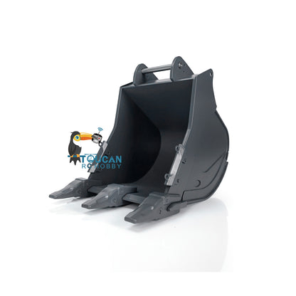 Metal Bucket for Kabolite 1/14 K970 100S Hydraulic RC Excavator DIY Radio Control Car Hobby Model Optional Types
