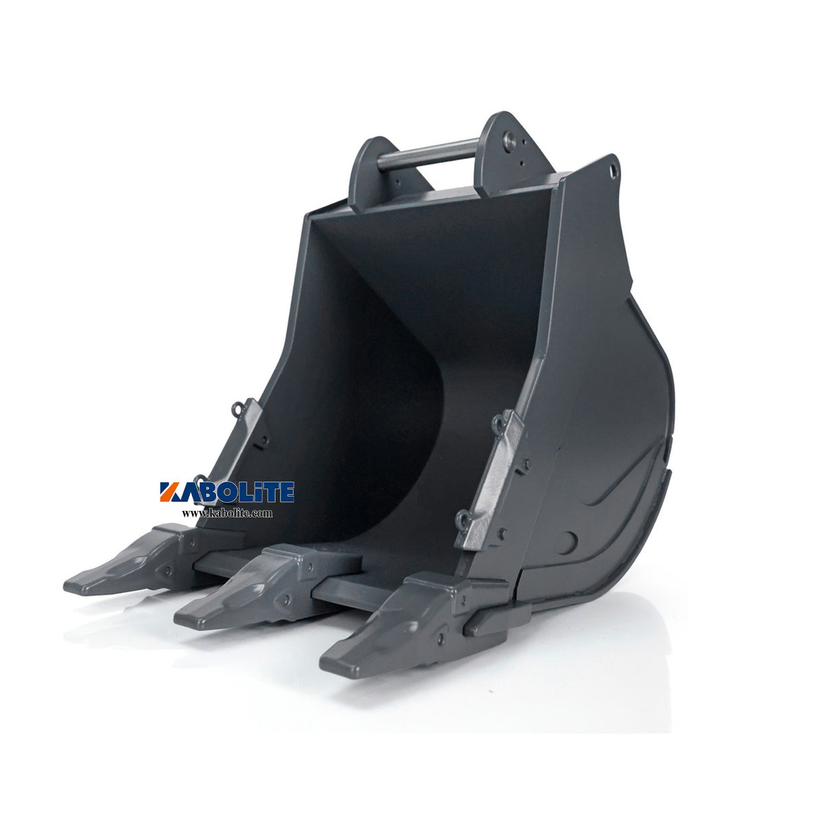 Kabolite Metal Bucket Upgrade Attachment Replacement Spare Part for 1/14 K970 100S Hydraulic RC Excavator Model