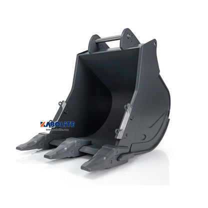 Kabolite Metal Bucket Upgrade Attachment Replacement Spare Part for 1/14 K970 100S Hydraulic RC Excavator Model