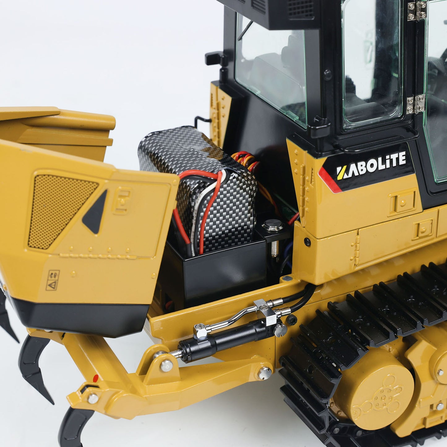 K963-100 RC hydraulic loader with 7500mAh battery and charger