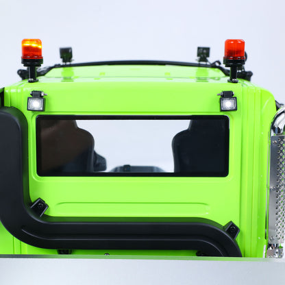 KABOLITE 5501 1/14 4X4 RC Off Road Crawler Truck with FS L12 Remote Controller 2 Speed Transmission Light Sound System