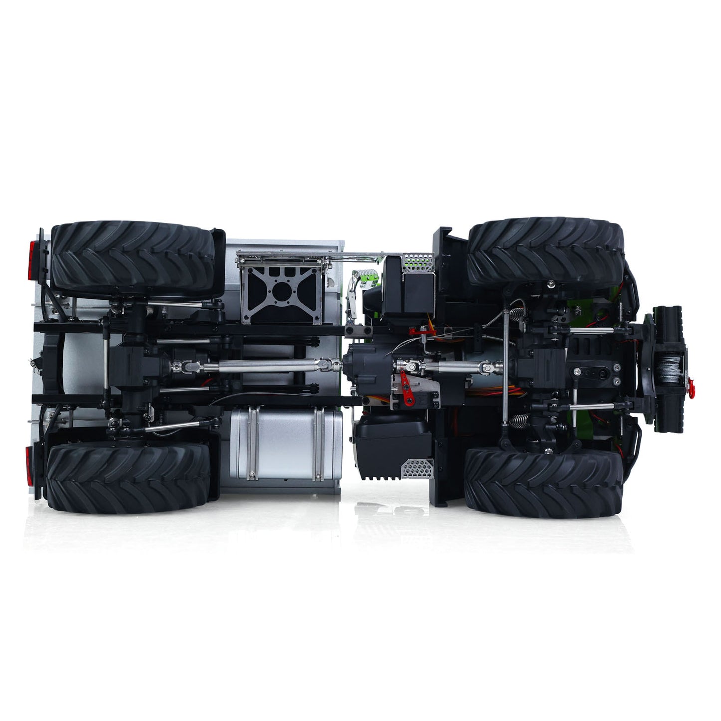 KABOLITE 5501 1/14 4X4 RC Off Road Crawler Truck with FS L12 Remote Controller 2 Speed Transmission Light Sound System