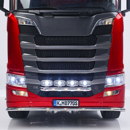 KABOLITE 770S 100 1/14 4X2 RC Tractor Truck with Metal Chassis Sound Light System for Outdoor