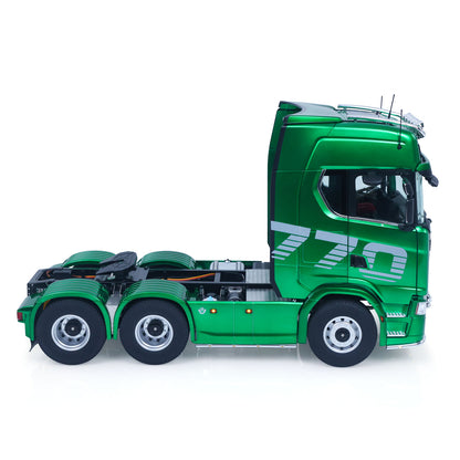 IN STOCK KABOLITE 770S 100 1/14 6X6 RC Tractor Truck with FlySky Radio Controller 2Speed Transmission Electric Windshield Wiper Sound Light