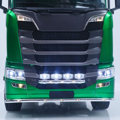 IN STOCK KABOLITE 770S 100 1/14 6X6 RC Tractor Truck with FlySky Radio Controller 2Speed Transmission Electric Windshield Wiper Sound Light