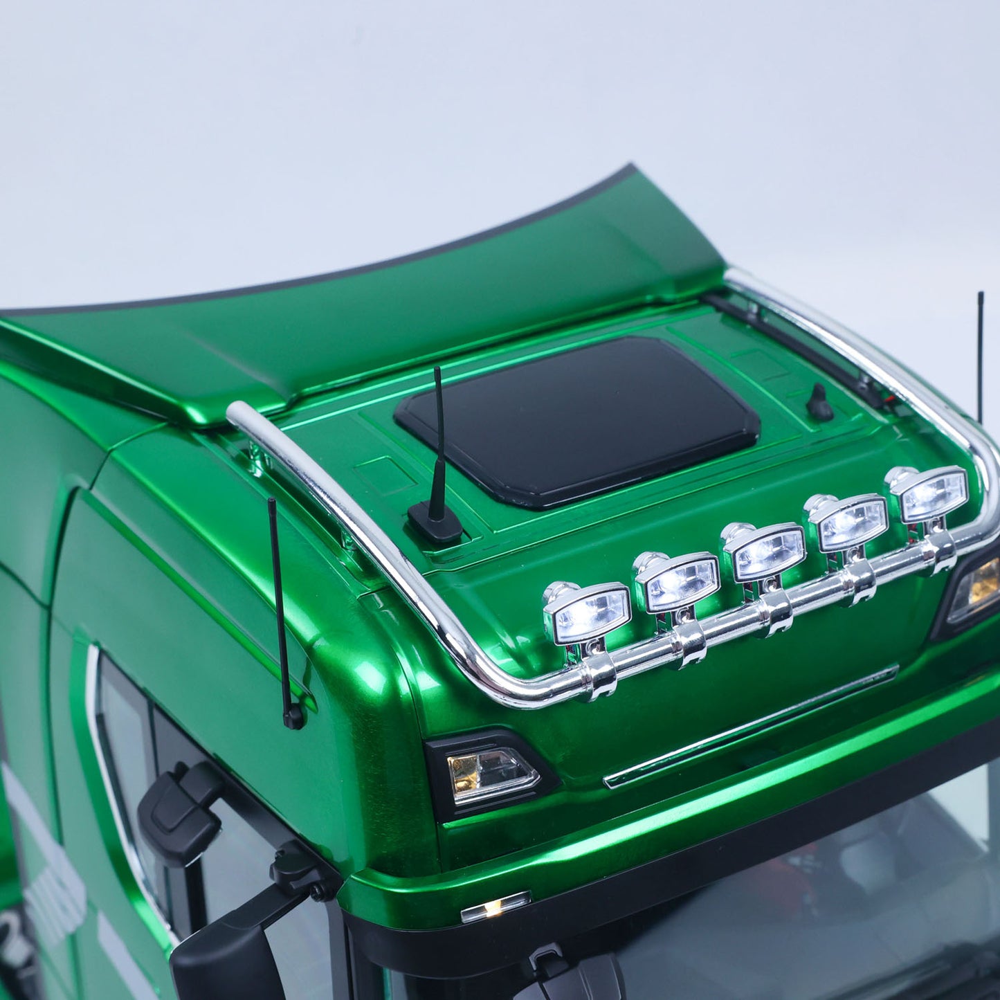 IN STOCK KABOLITE 770S 100 1/14 6X6 RC Tractor Truck with FlySky Radio Controller 2Speed Transmission Electric Windshield Wiper Sound Light