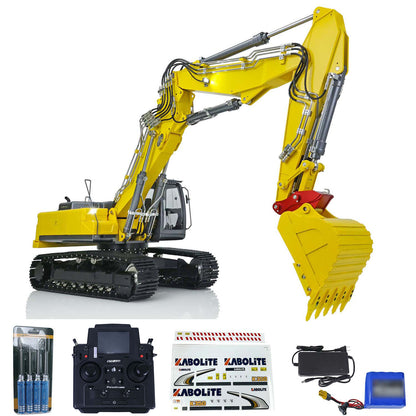 KABOLITE K350 200 1/14 RC Hydraulic Excavator 3 Arms Digger with Flysky Paladin PL18 EV Lite Radio Controller Light Sound System